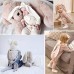 【0M-24M】Unisex Baby Cute Cotton Solid Color Rabbit Ears Hooded Zipper Romper