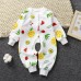 【0M-24M】Unisex Baby Cotton Cartoon Print Long Sleeve Romper